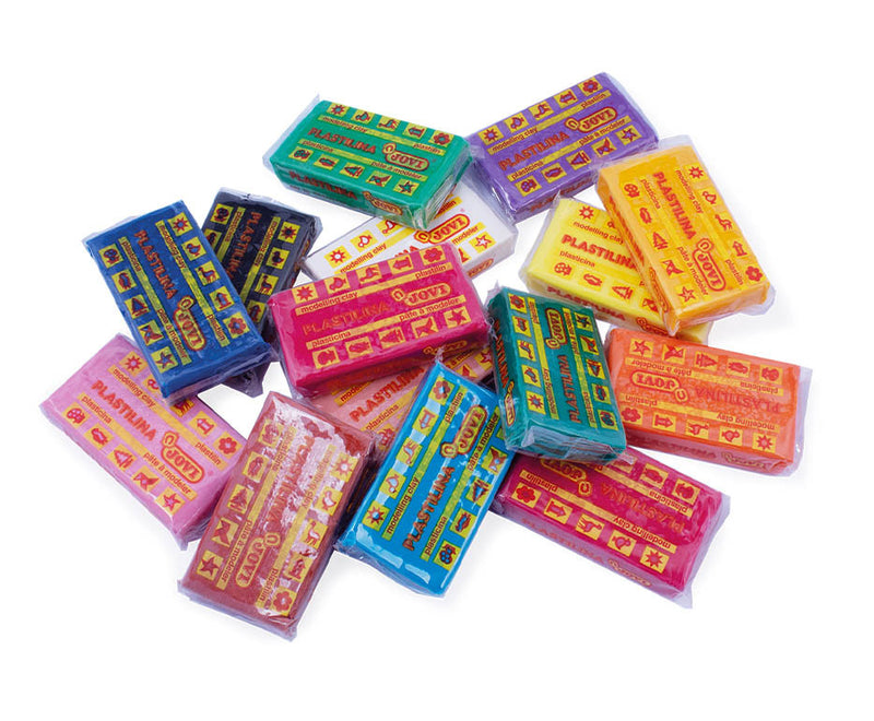 Jovi Modelling Clay 30 X 50g Bars Assorted Colours