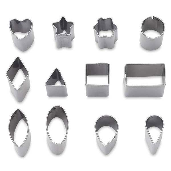 Sculpey Mini Metal Cutters Set Of 12