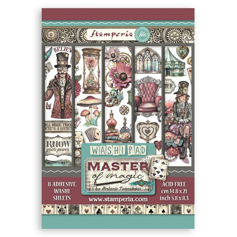 Stamperia Master Of Magic A5 Washi Pad