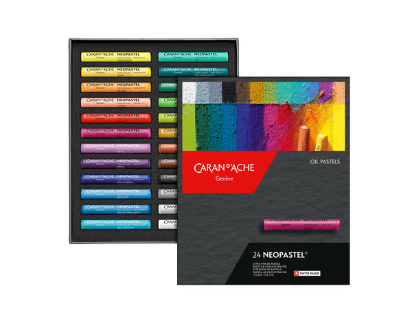 Caran D'ache Neopastel Artist Oil Pastel Set of 24