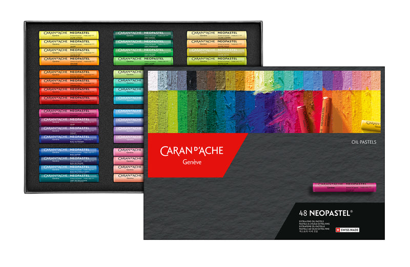 Caran D'ache Neopastel Artist Oil Pastel Set of 48