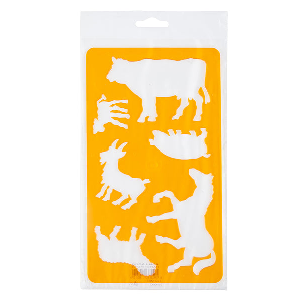 Koh-I-Noor Animal Stencil Template Orange