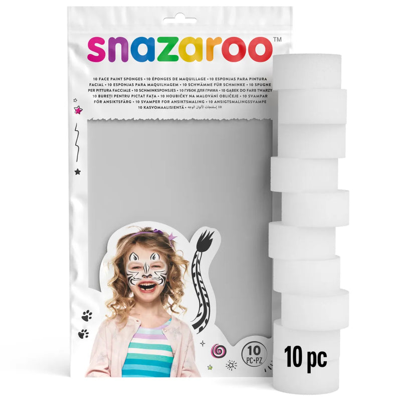 Snazaroo High Density Sponges Set Of 10