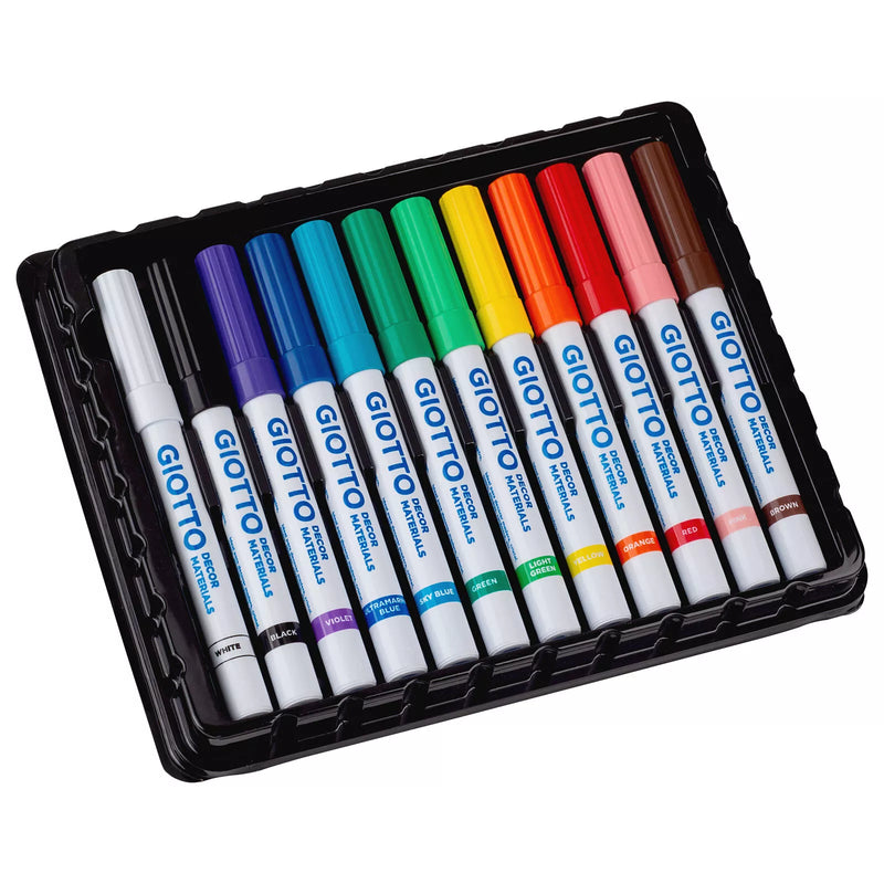 Giotto Decor Markers Set Of 12