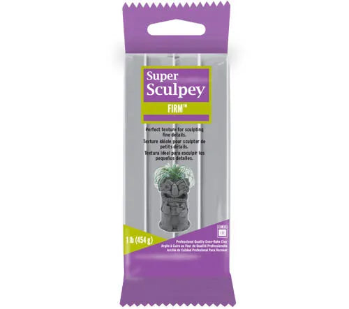 Sculpey 454g Super Firm Sculpt Grey Clay