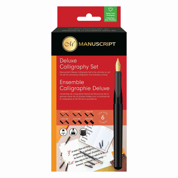 Manuscript Calligraphy Deluxe Set Of 6 Nibs