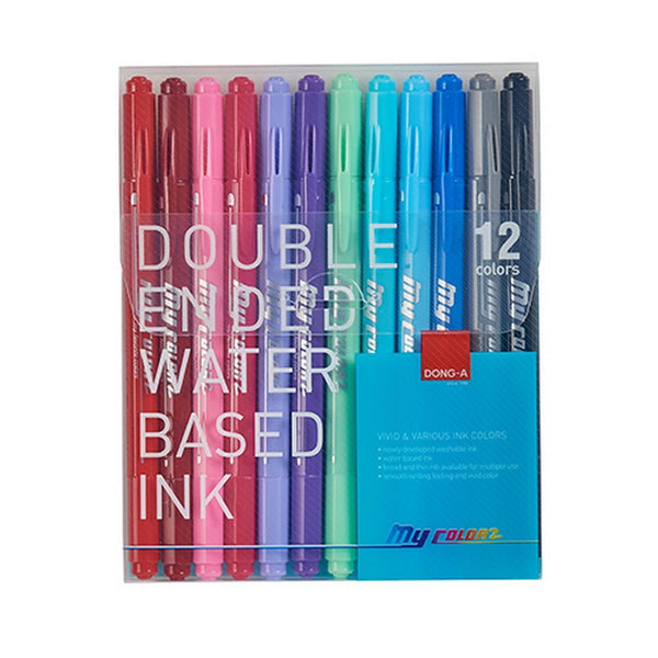 Dong-A My Color2 Twin Tip Marker Set of 12