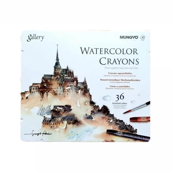 Mungyo Gallery Watercolour Crayons Set of 36