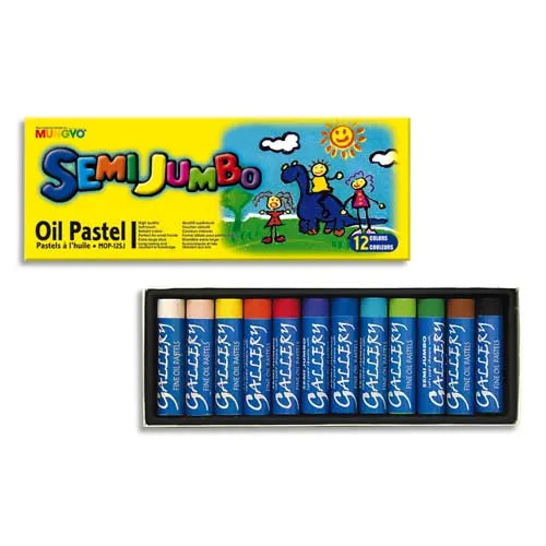 Mungyo Gallery Junior Jumbo Oil Pastel - Set Of 12