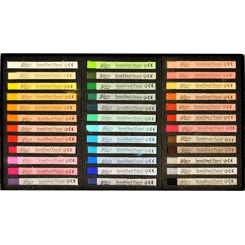 Mungyo Gallery Semi Hard Square Pastels Set of 36