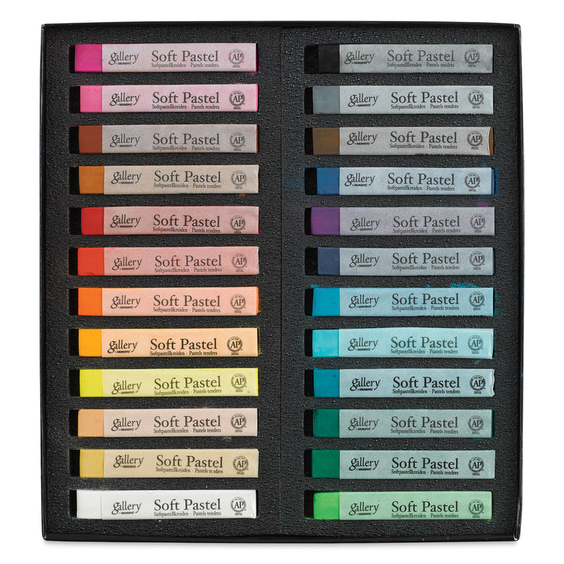 Mungyo Gallery Artists' Soft Pastel Set of 24