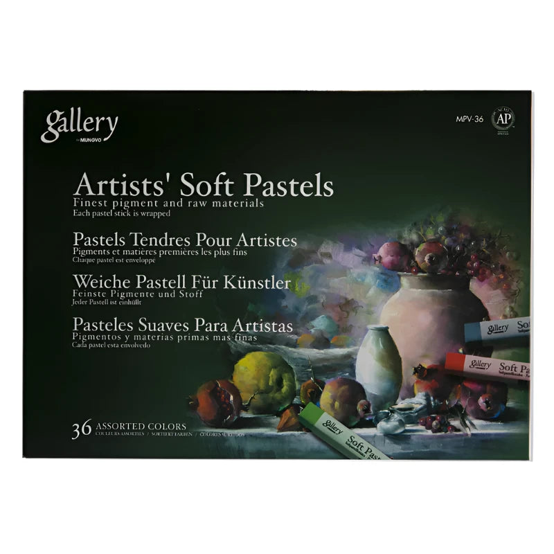 Mungyo Gallery Artists' Soft Pastel Set of 36