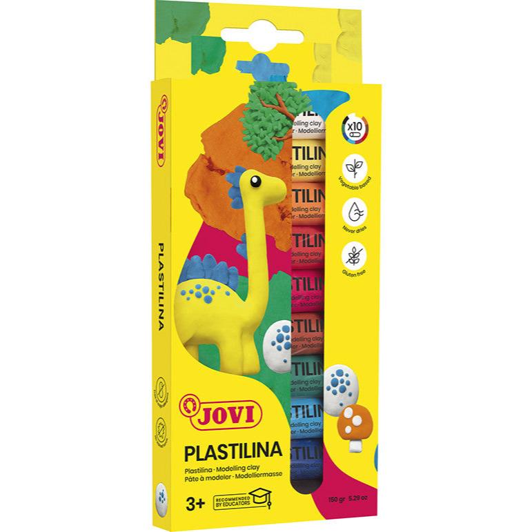 Jovi Plastilina Modelling Clay Sticks Pack of 10