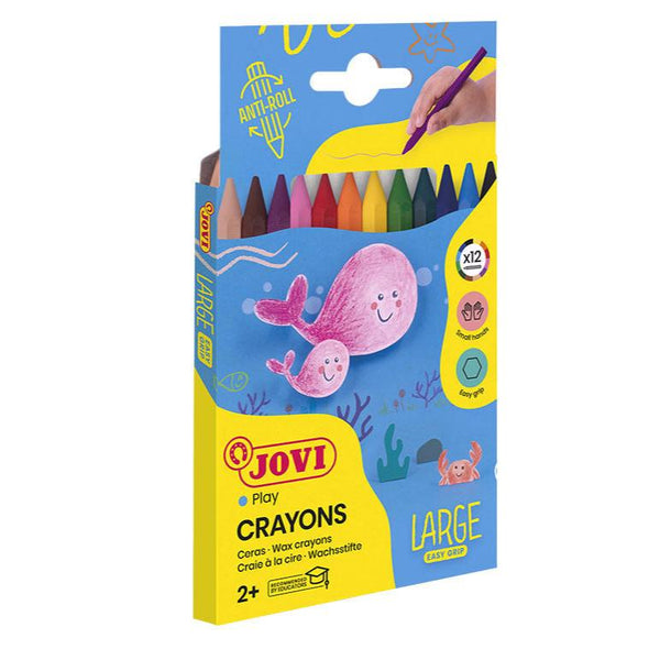 Jovi Art Plastic Crayons Set of 12