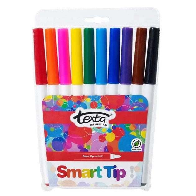 Texta Smarttip Colouring Markers Set of 10