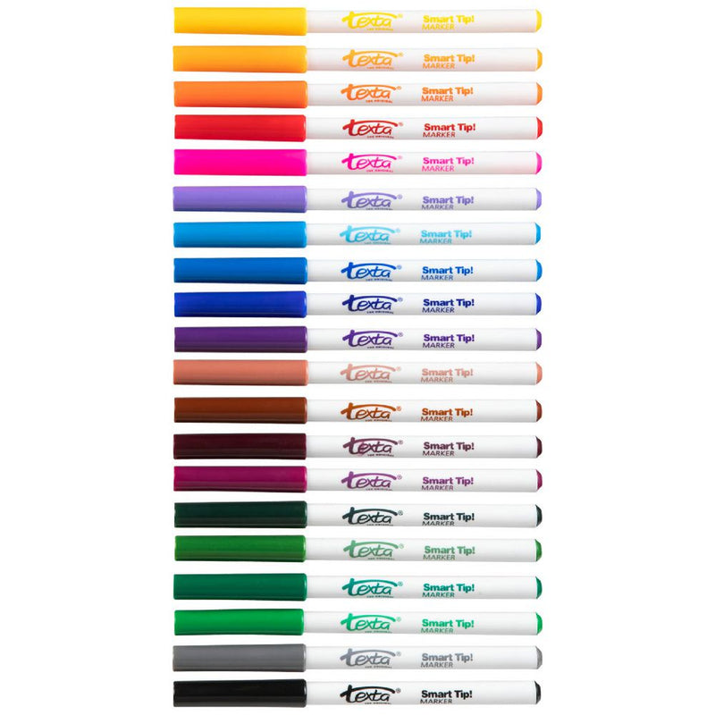 Texta Smarttip Colouring Markers Set of 20