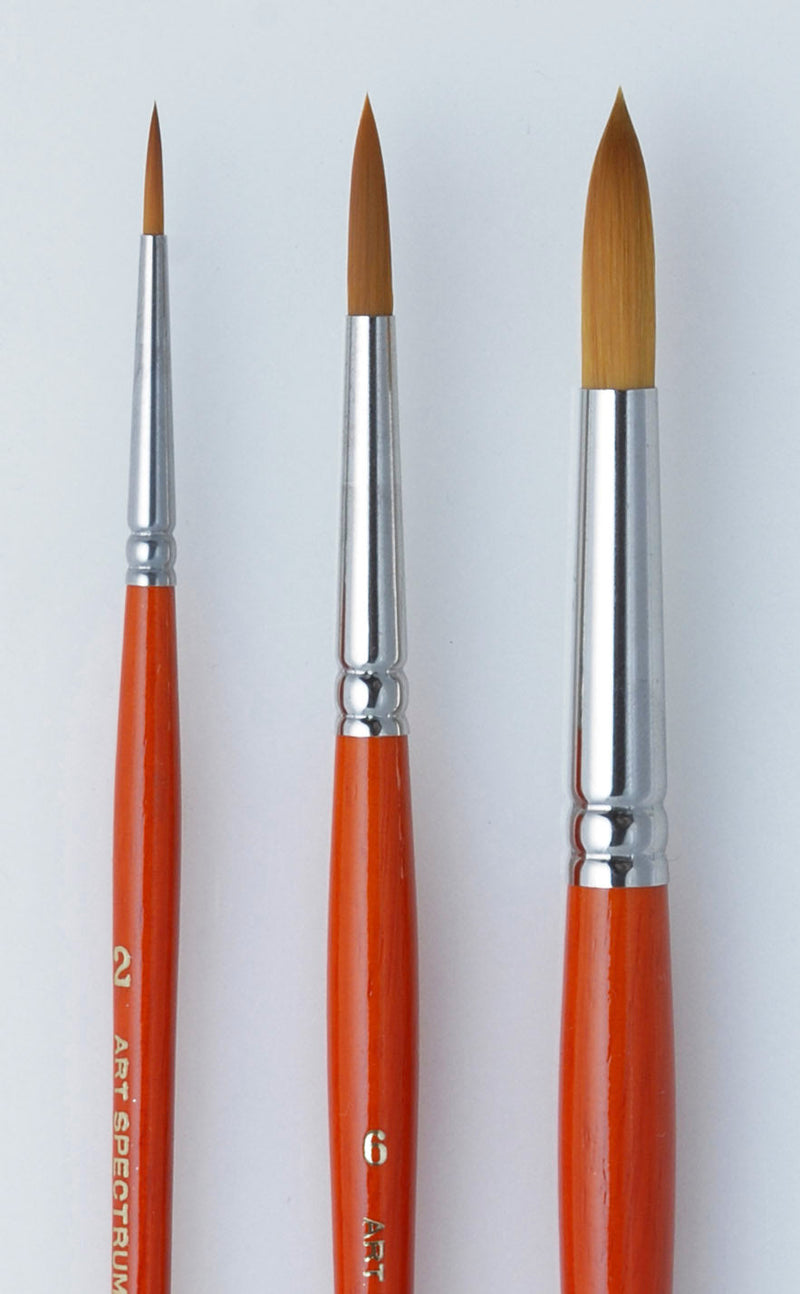 Art Spectrum Golden Sable Round Brushes