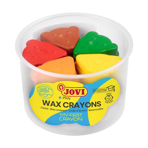 Jovi Wax Crayons 'Magic Bear' Jar Of 30