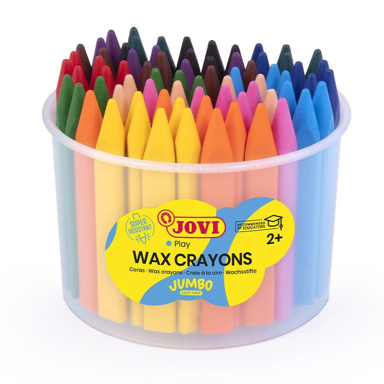 Jovi Triwax Crayons Bucket Of 72