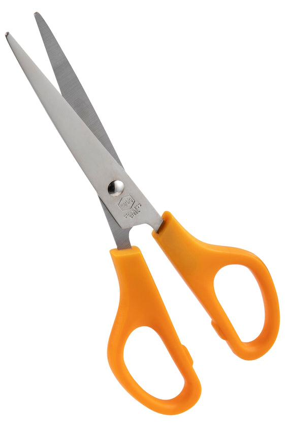 Marbig 158mm 6.25" Orange Handle Scissors