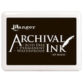 Ranger Archival Jumbo Ink Pads#Colour_BLACK