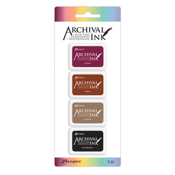 Ranger Archival 1.25 INCHx1.75 INCH Ink Pad Mini Kit 2