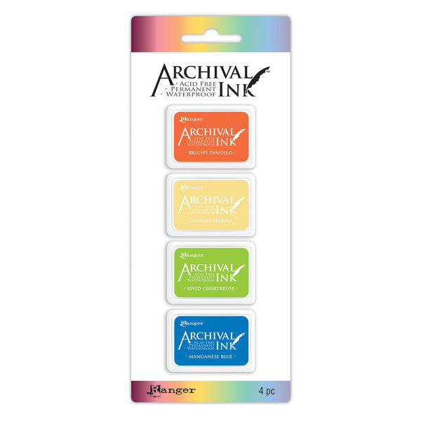 Ranger Archival 1.25 INCHx1.75 INCH Ink Pad Mini Kit 3