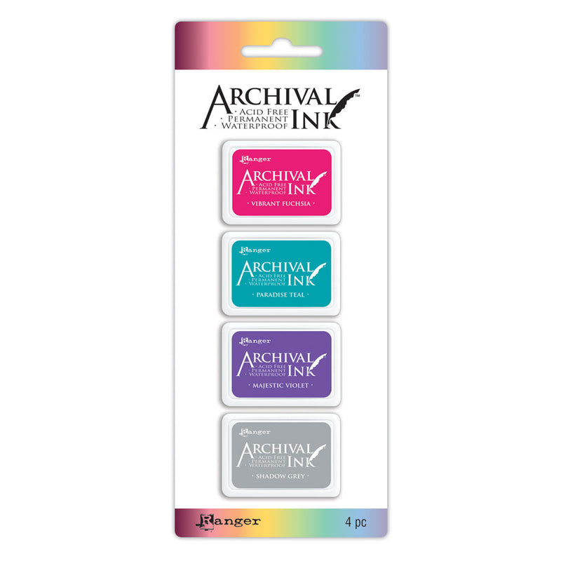 Ranger Archival 1.25 INCHx1.75 INCH Ink Pad Mini Kit 4