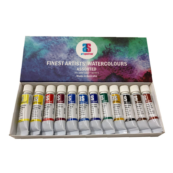 Art Spectrum Watercolour Assorted Paint Set Of 12x10ml