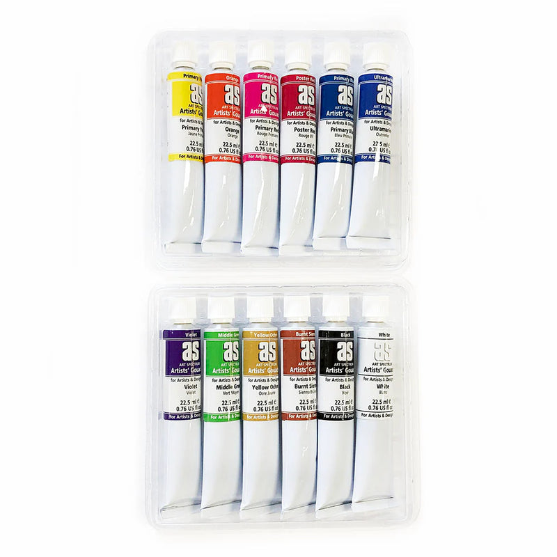 Art Spectrum Gouache Paint Set of 12 x 22.5ML