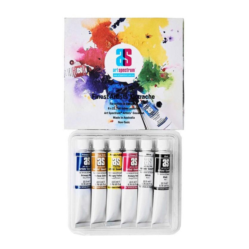 Art Spectrum Gouache Paint Set of 6 x 22.5ML