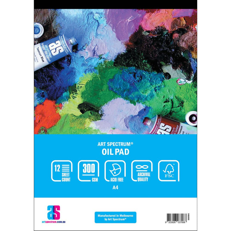 Art Spectrum 300gsm 12 Sheet Oil Pads