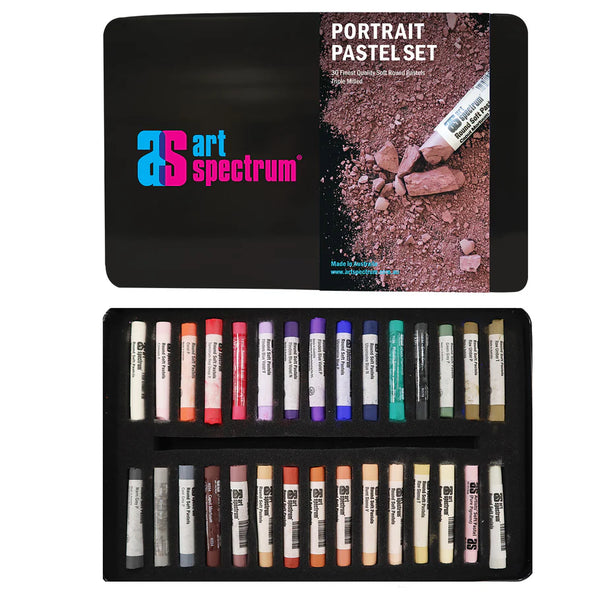 Art Spectrum Pastels Set Of 30 Portrait Set