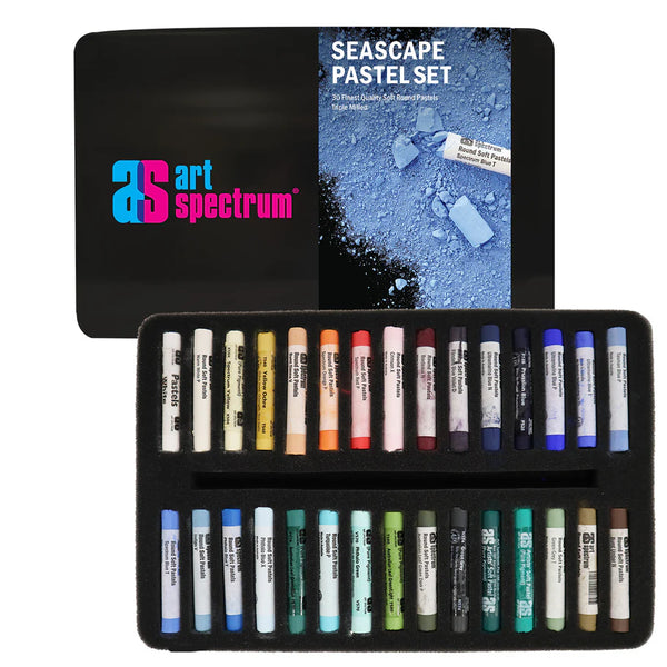 Art Spectrum Soft Pastels Seascape Theme Set Of 30