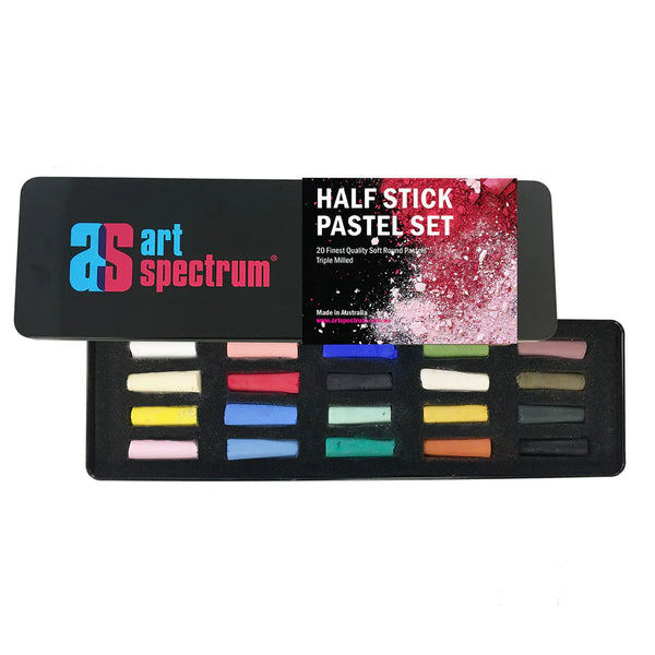 Art Spectrum Artists' Soft Pastel Half-stick Set of 20