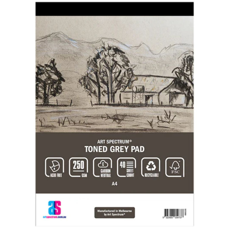 Art Spectrum Grey 250gsm 40 Sheet Toned Pads