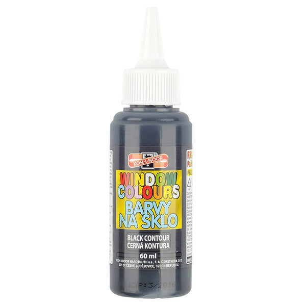 Koh I Noor Glass Colour 60ml#Colour_BLACK