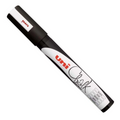 Uni Chalk Marker 1.8-2.5mm Bullet Tip#colour_BLACK