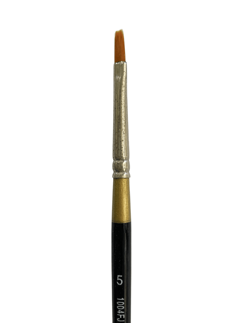 Das S1004fj Golden Nylon Flat Brushes