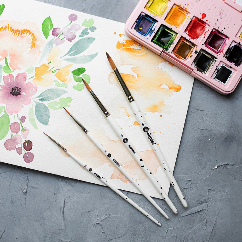 Kum Holle Loose Watercolour Brush Set