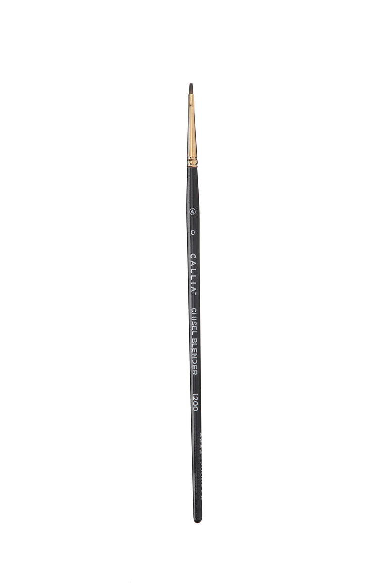 Willow Wolfe Callia Chisel Blender Synthetic Kolinsky Sable Brushes