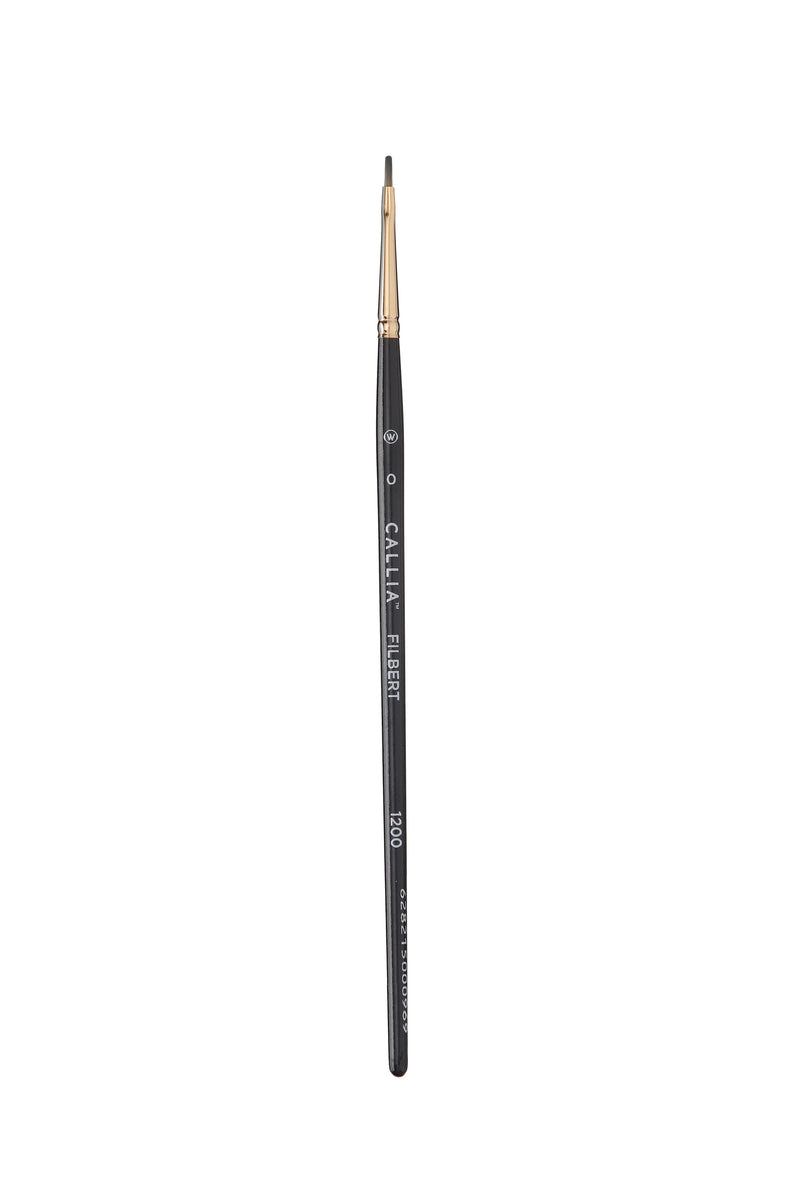 Willow Wolfe Callia Filbert Synthetic Kolinsky Sable Brushes