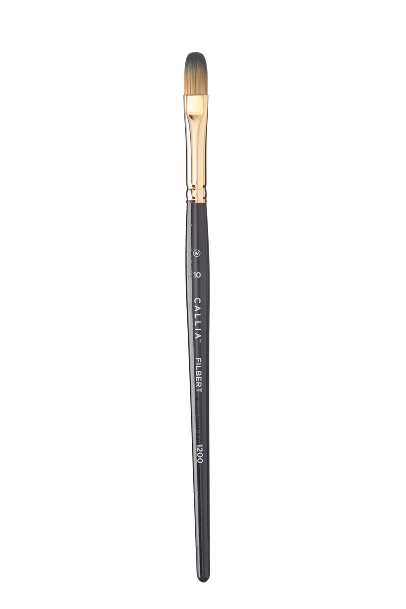 Willow Wolfe Callia Filbert Synthetic Kolinsky Sable Brushes