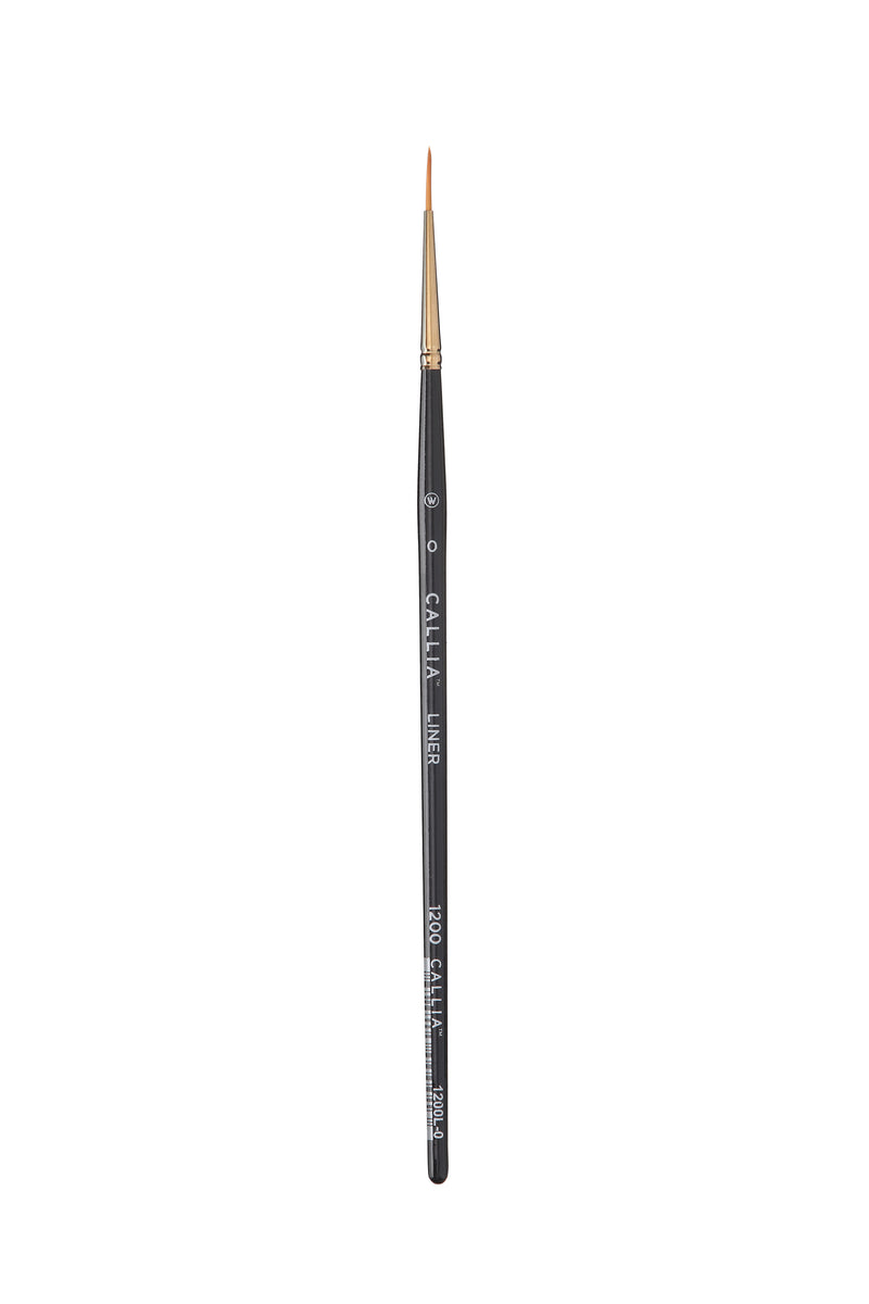 Willow Wolfe Callia Liner Synthetic Sable Brushes