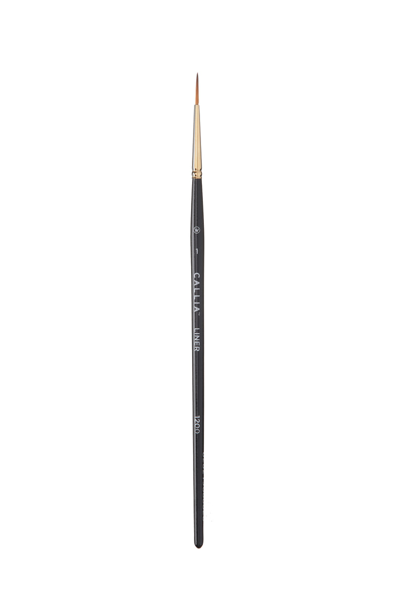 Willow Wolfe Callia Liner Synthetic Sable Brushes