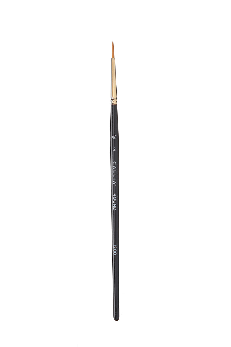 Willow Wolfe Callia Round Synthetic Sable Brushes