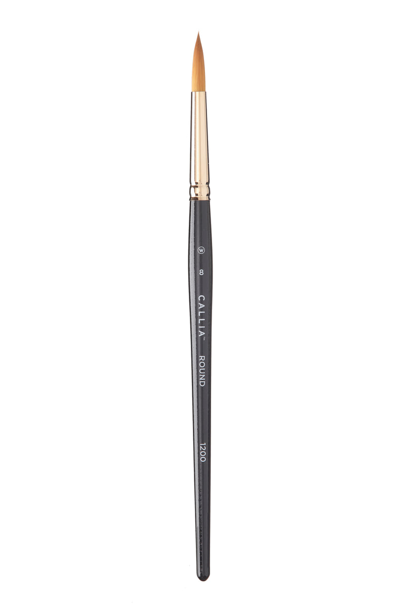 Willow Wolfe Callia Round Synthetic Sable Brushes