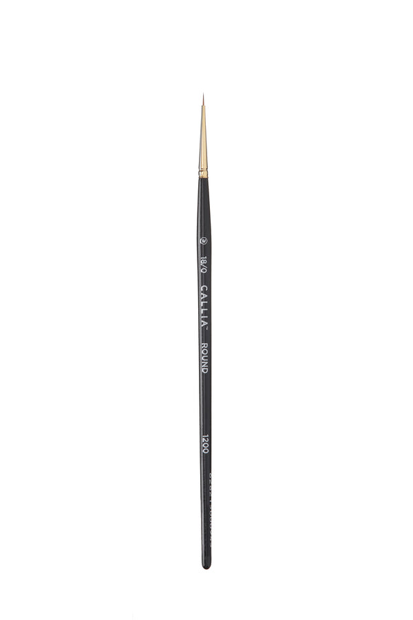 Willow Wolfe Callia Round Synthetic Sable Brushes#Size_18/0