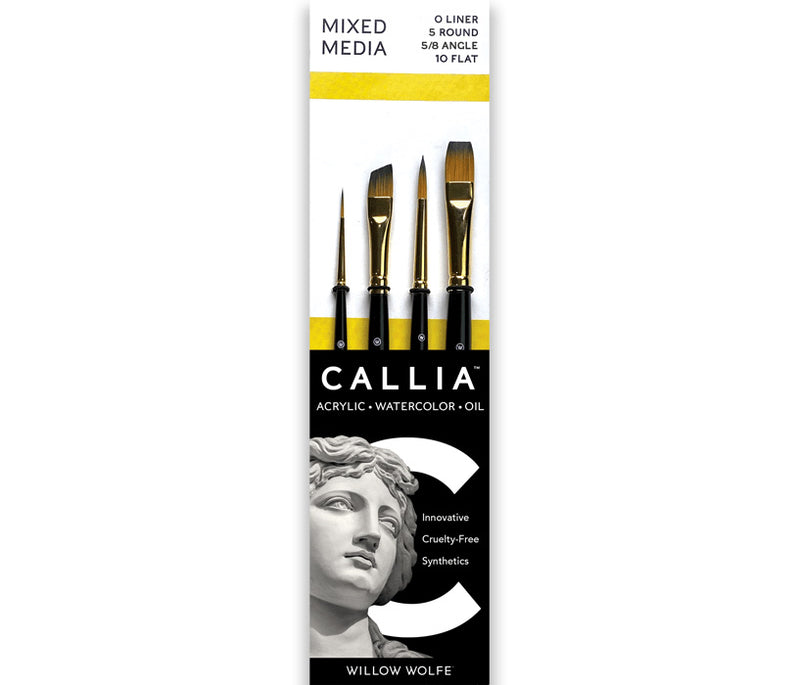 Willow Wolfe Callia All Media Cityscapes Brush Set