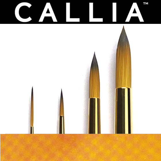 Willow Wolfe Callia Mixed Media Basic Brush Set